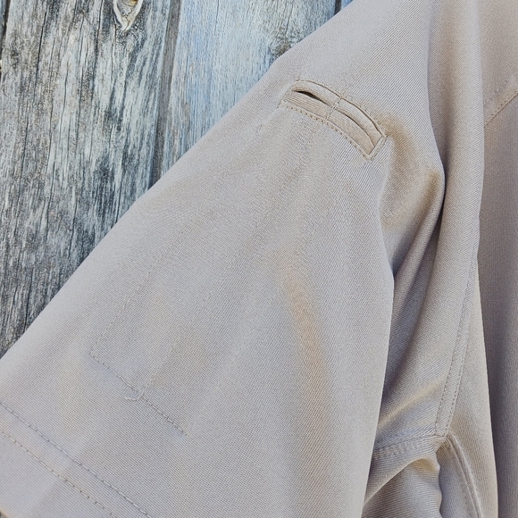 5.11 Tactical Polo Shirt Mens 2XL Silver Tan Performance Technical Utility Work - Picture 5 of 6